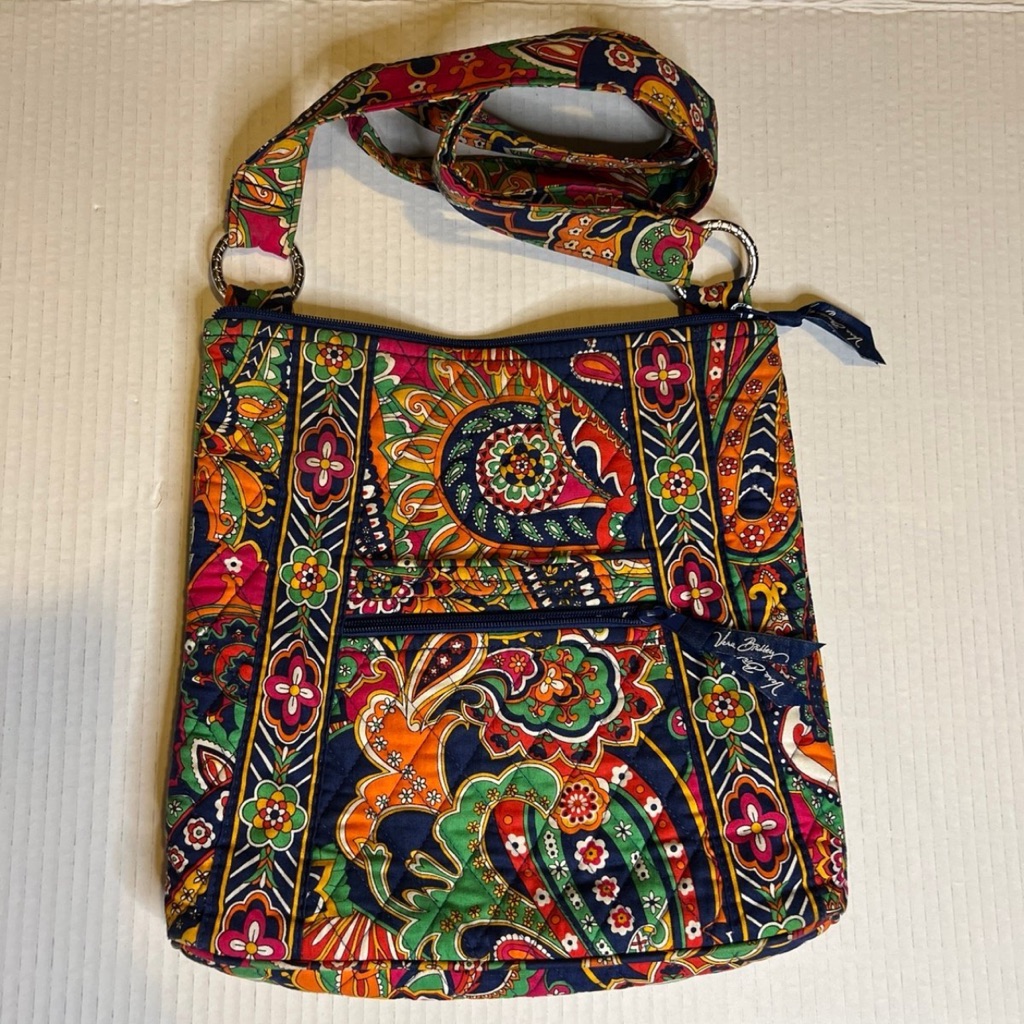 Vera Bradley Ribbons Hipster Crossbody Purse